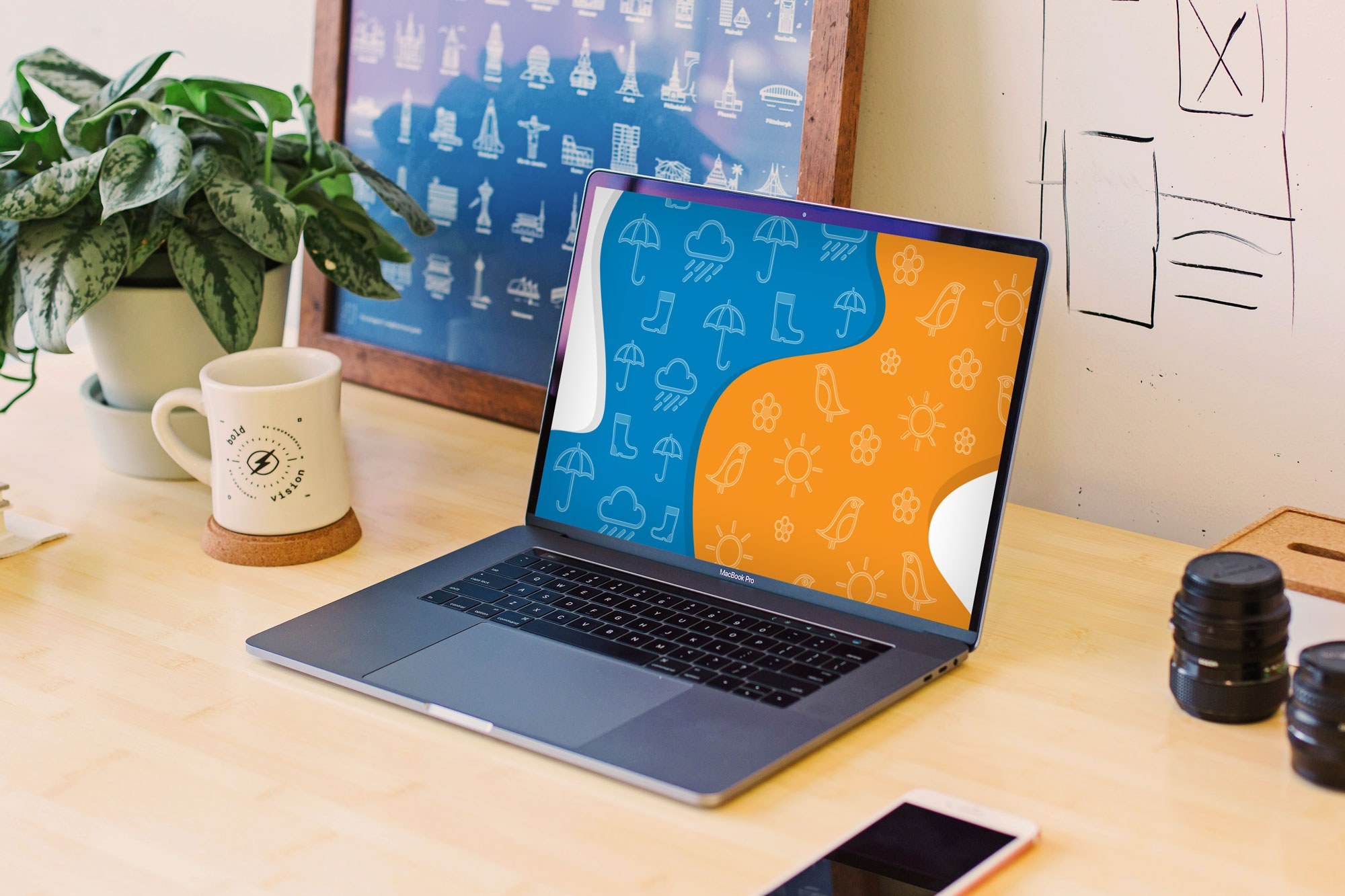 Spring into the season with a new background