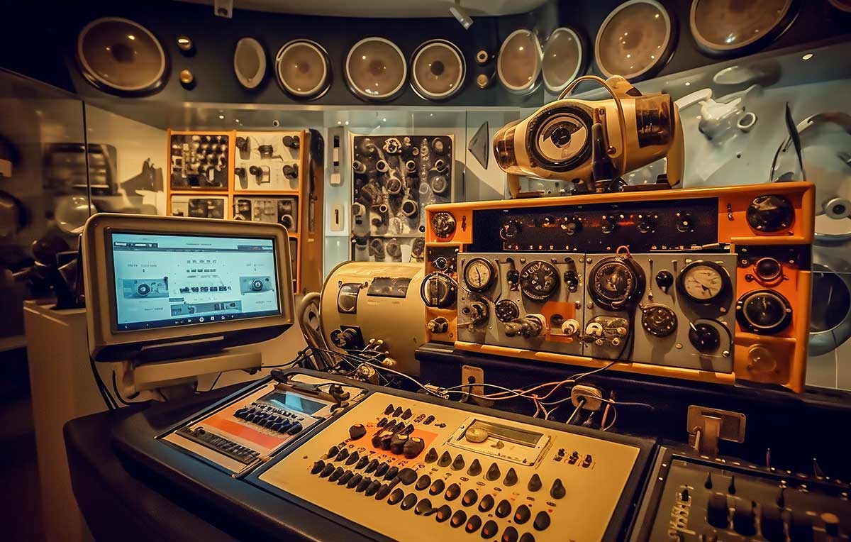 Retro Dashboard Photo